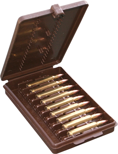 Picture of Mtm Case-Gard WALLET STYLE AMMO BOX 17 REM-7.62X39 9 ROUND BROWN W-9 SM-70