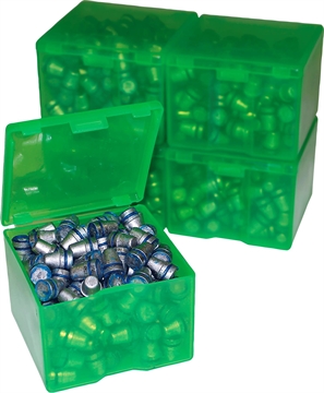 Picture of MTM Case-Gard Cast Bullet Multi-Caliber Handgun Green Polypropylene 200 9mm bullets CAST116