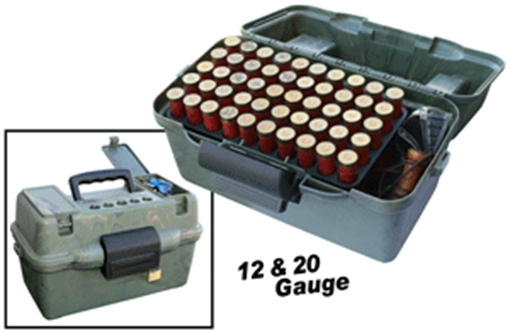 Picture of MTM Deluxe Shotshell Case Dual Gauge 100 Rounds Wild Camo SF100D-09