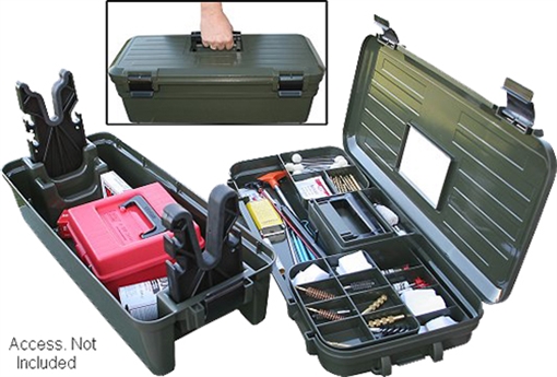 Picture of Mtm Case-Gard UNIVERSAL RIFLE SHOOTING RANGE BOX 25'' FOREST GREEN RBMC-11 RBMC11