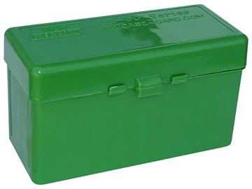 Picture of MTM Case-Gard Ammo Box Flip-Top 270Win/25-06Rem/30-06Springfield Green Polypropylene 60rd RL6010