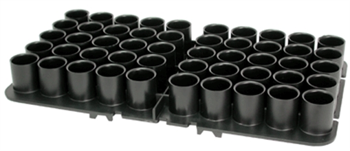 Picture of MTM Case-Gard Shotshell Tray Black 12 Gauge Shotgun 50rd Polypropylene ST1240