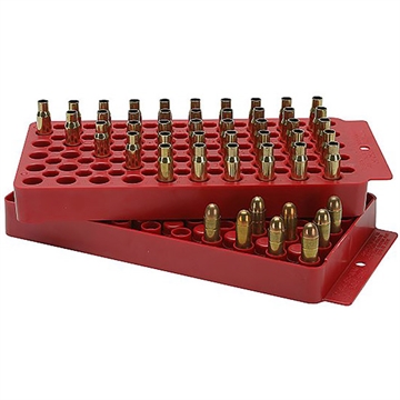 Picture of MTM Case-Gard Universal Loading Tray Red Multi-Caliber Plastic 50rd LT150M30