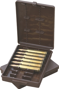 Picture of MTM 9 Rounds Case-Gard Rifle Ammo Wallet .243/25-06/30-06/.308/45-70 Brown W-9-LM-70 W9LM70