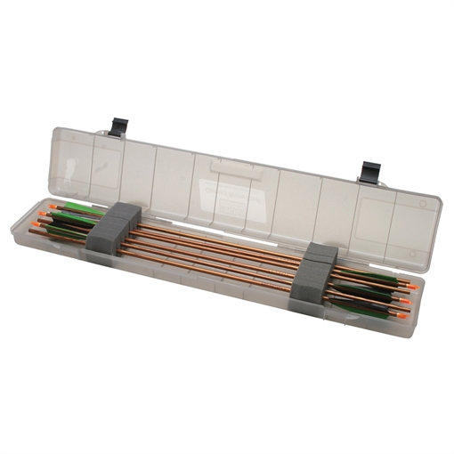 Picture of MTM Compact 18-24 Arrow Case 36.25"L x 7.5"W x 3"D Clear Smoke Black BH-18S-41