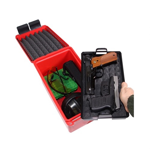 Picture of MTM Case-Gard HCC30 Conceal Carry Case Handgun Red HCC30 HCC-30