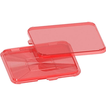 Picture of MTM PRIMER FLIPPER SQUARE RED DUAL LID CLOSURE OPTIONS PFS