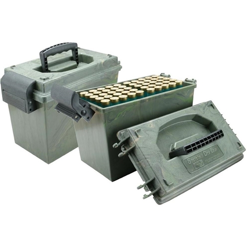 Picture of MTM Case-Gard SD1002009 Shotshell Dry Box 20 Gauge Gray 100 Shells SD1002009 SD-100-20-09