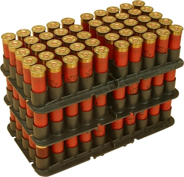 Picture of MTM Case-Gard Shotshell Tray Black 20 Gauge Shotgun 50rd Polypropylene ST2040