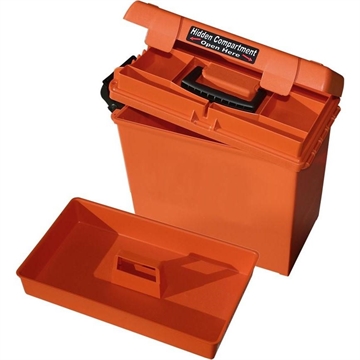 Picture of MTM Sportsmen's Plus Utility Dry Box 15" x 8.8" x 13" Orange SPUD2-35