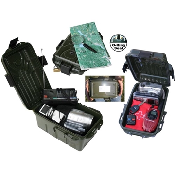 Picture of MTM Case-Gard Survivor Dry Box Forest Green Polypropylene S107211