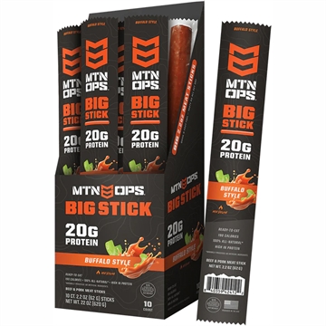 Picture of MTN OPS MTN Ops Big Meat Stick Buffalo 10Ct Box 4152201310 840359424139