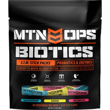 Picture of MTN OPS MTN Ops Biotics STM Stick Pack 30 ct. 2109010230