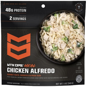 Picture of MTN OPS MTN Ops Freeze Dried Meal Chicken Alfredo 2pk 4119940602