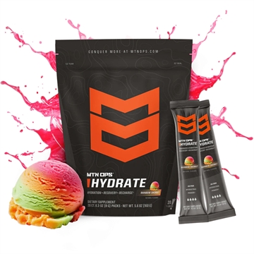 Picture of MTN OPS MTN Ops Hydrate Rainbow Sherbet Trail Packs - 20ct 1134700320