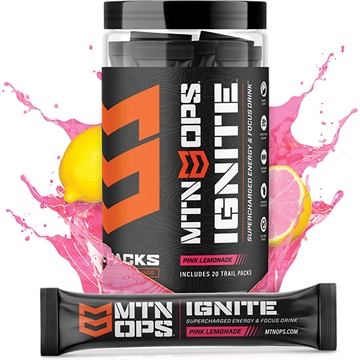 Picture of MTN OPS MTN OPS Ignite Pink Lemonade Trail Packs 20 ct. 1104400320