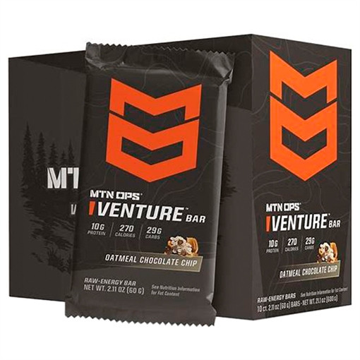 Picture of MTN OPS MTN OPS Venture Bar Oatmeal Chocolate Chip 10pk 4133130801