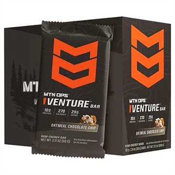 Picture of MTN OPS MTN OPS Venture Bar Oatmeal Chocolate Chip 10pk 4133130801
