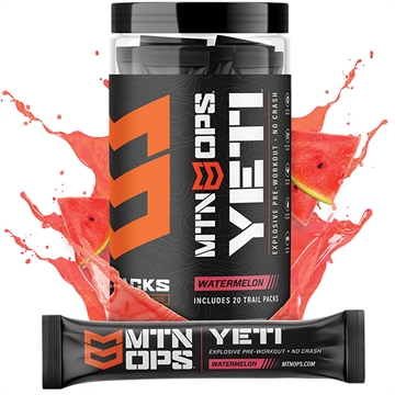 Picture of MTN OPS MTN OPS Yeti Preworkout Watermelon Trail Packs 20 ct. 1101450320