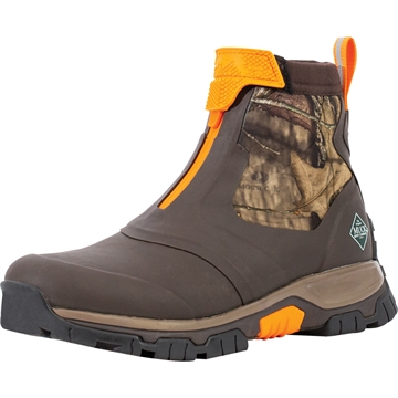Picture of Muck Boots Muck Apex Mid Zip Boot Brown/ Mossy Oak Break Up Country 9 AXMZ-MOC-CAM-090