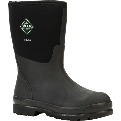 Picture of Muck Boots Muck Classic Boot Black Mid 13 CHM-000A-BL-130