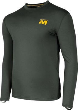 Picture of MUDDY DV8 STONEWOOL 200 LONG SLEEVE CREW PEAT MOSS LARGE MUD-D1006-PM-L