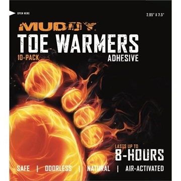 Picture of Muddy Disposable Toe Warmers with Adhesive 10/ct MUD-DTWA-10PK