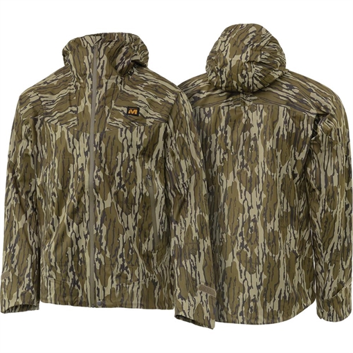 Picture of Muddy DV8 Cyclone 3L Rain Jacket Mossy Oak Bottomland 2XL MUD-D5001-MOBL-2X