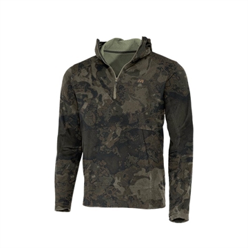Picture of Muddy DV8 Quest Midweight Quarter Zip Hoodie Veil Canyon Grey 2XL MUD-D2002-VCG-2X