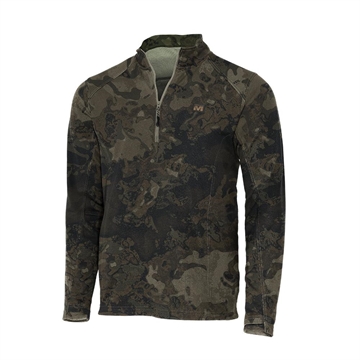 Picture of Muddy DV8 Quest Midweight Quarter Zip Sweatshirt Veil Canyon Grey S MUD-D2001-VCG-S