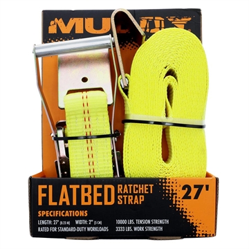 Picture of Muddy Flatbet Ratchet Strap 27 ft    MUD-RS27FB