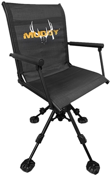 Picture of Muddy Outdoors Muddy Swivel Ground Chair Black with Adjustable Legs MUD-MGS400AL