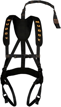Picture of Muddy MUD-MSH110 The Magnum Pro Safety Harness Black Padded Nylon MUDMSH110