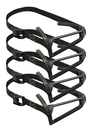 Picture of Muddy MUD-MSS-4PK Micro Stagger Step Black Steel Nylon MUDMSS4PK