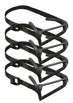 Picture of Muddy MUD-MSS-4PK Micro Stagger Step Black Steel Nylon MUDMSS4PK