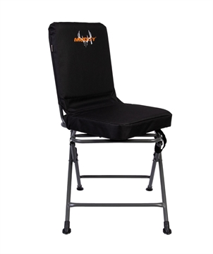 Picture of Muddy MUD-PSCHR Padded Swivel Chair Black 300 Denier Polyester Fabric/ Polyethylene Foam Seat MUDPSCHR