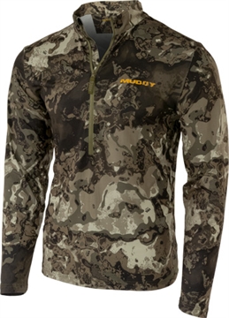 Picture of Muddy TR Lightweight Quarter Zip Long Sleeve Shirt Veil Canyon Grey XL MUD-LW-QZ-VCG-XL