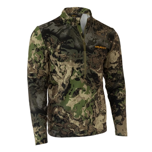 Picture of Muddy TR Lightweight Quarter Zip Long Sleeve Shirt Veil Canyon Hybrid S MUD-LW-QZ-VCH-S