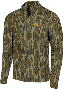 Picture of Muddy Outdoors Muddy TRX Lightweight Quarter Zip Mossy Oak Bottomland Large MUD-LW-QZ-MOB-L