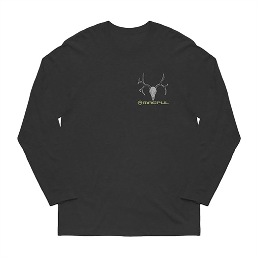 Picture of Magpul MULEY COTTON LONG SLEEVE T-SHIRT CHARCOAL SMALL MAG1233-010-S