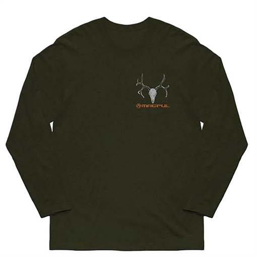 Picture of Magpul MULEY COTTON LONG SLEEVE T-SHIRT 2XL OLIVE DRAB MAG1233-316-2XL