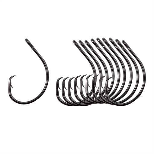 Picture of MUSTAD DEMON OFFSET CIRCLE 1X BLKNKL 39940NPBN-1/0