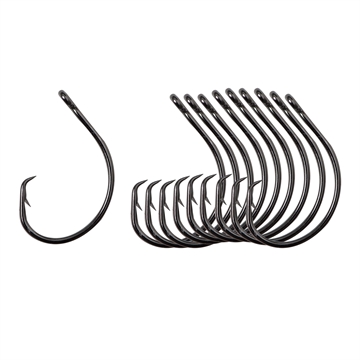 Picture of MUSTAD DEMON OFFSET CIRCLE 1X BLKNKL 39940NPBN-1/0