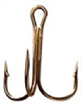 Picture of MUSTAD TREBLE RINGEYE 25BX BRONZE 3551BR-2-25
