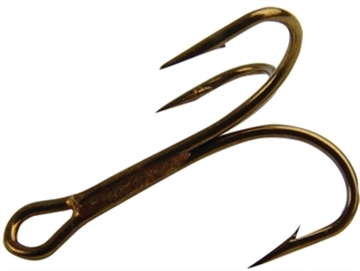 Picture of MUSTAD TREBLE RINGEYE 25BX DURATIN 3551DT-1/0-25