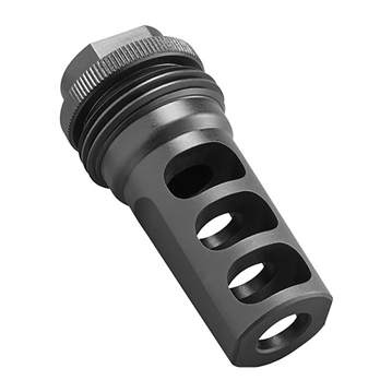 Picture of Bushnell MUZZLE BRAKE MOUNT WRATH .338 LM SUPPRESSOR 3/4X24 THREAD 72MB3381BK