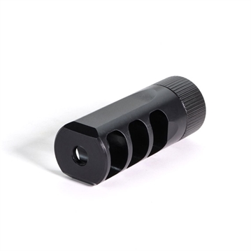 Picture of Faxon Firearms GUNNER 5.56NATO MUZZLOK 3-PORT MUZZLE BRAKE 1/2''-28 THREADS FFMD5563PMBSQPQ