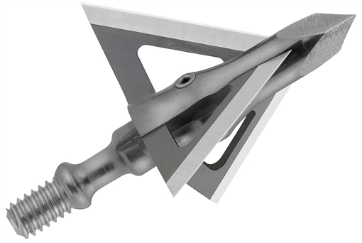 Picture of Muzzy Trocar Broadhead 3-Blade Trocar Tip Solid Stainless Steel Ferrule Blades 100 gr/3 Per Pack 290