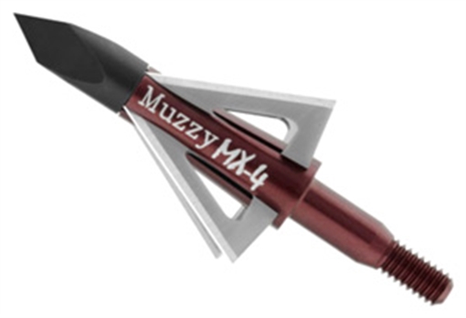 Picture of MUZZY BROADHEADS BROADHEAD MX4 4-BLADE 100GR 1 1/8" CUT 3PK 209MX43