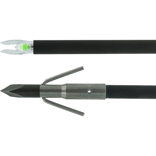 Picture of Muzzy Lighted Carbon Bowfishing Arrow Gar Point 1320-GBS